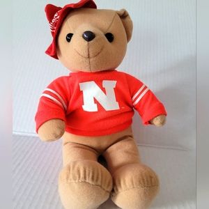 Nebraska Huskers Plush Bear